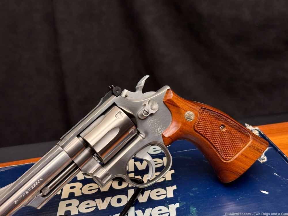Smith & Wesson 66-2 4" 357 Magnum Box 1988 Pre Lock SS RR WO TH TT TS-img-3