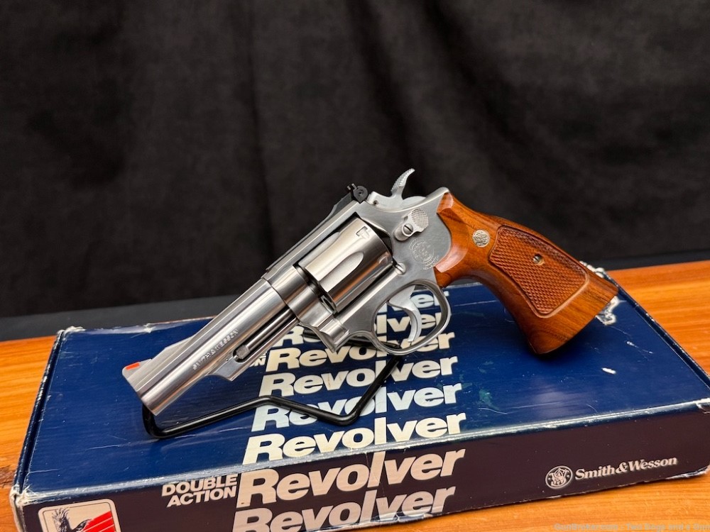 Smith & Wesson 66-2 4" 357 Magnum Box 1988 Pre Lock SS RR WO TH TT TS-img-1
