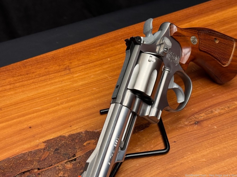 Smith & Wesson 66-2 4" 357 Magnum Box 1988 Pre Lock SS RR WO TH TT TS-img-9