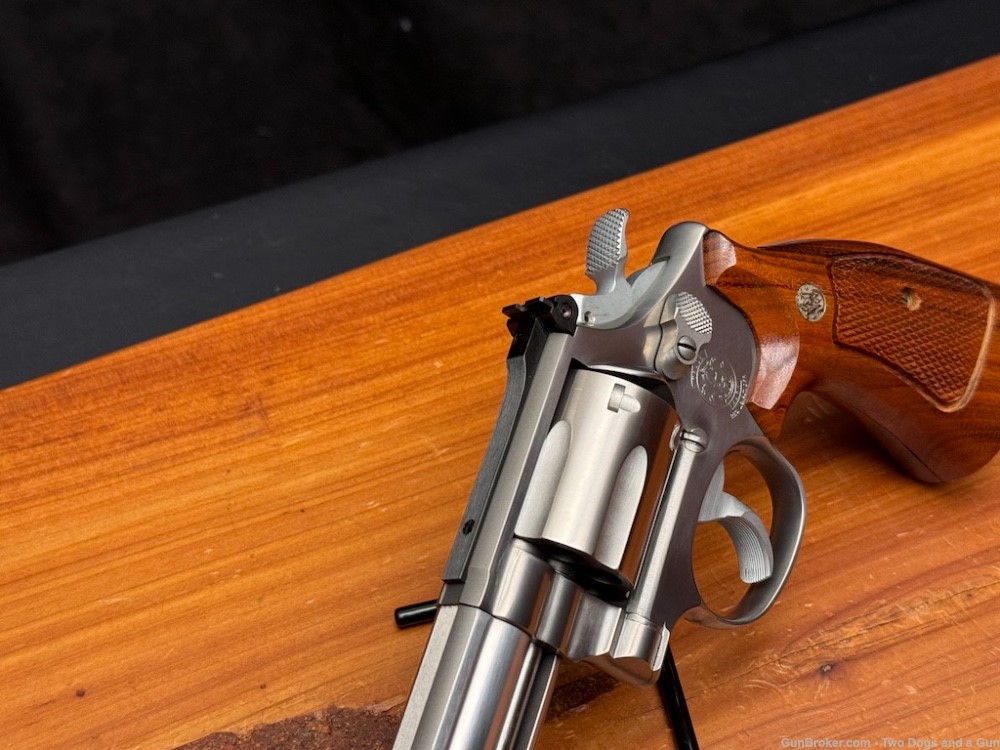 Smith & Wesson 66-2 4" 357 Magnum Box 1988 Pre Lock SS RR WO TH TT TS-img-10