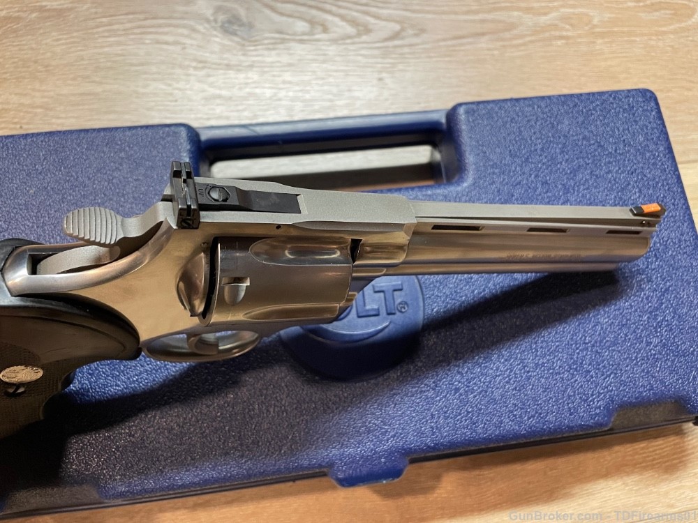 Colt Anaconda .44 magnum revolver 6" old style 90s era w/ original box-img-4