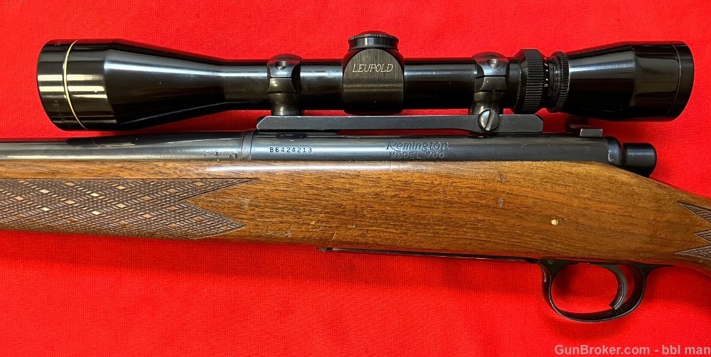 Remington 25-06 Model 700 BDL Varmint Special Rifle w Leupold Scope 1982-img-7