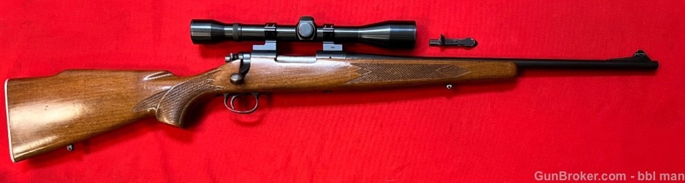 Remington 222 REM MAG Model 700 ADL 20" CARBINE with Scope and Sight 1963-img-0