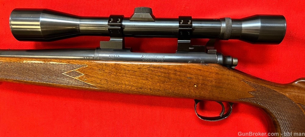 Remington 222 REM MAG Model 700 ADL 20" CARBINE with Scope and Sight 1963-img-5