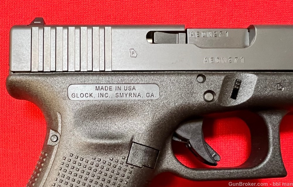 Glock 9mm Gen 4 Model 19C Compensated Pistol LIKE NEW in the BOX-img-7