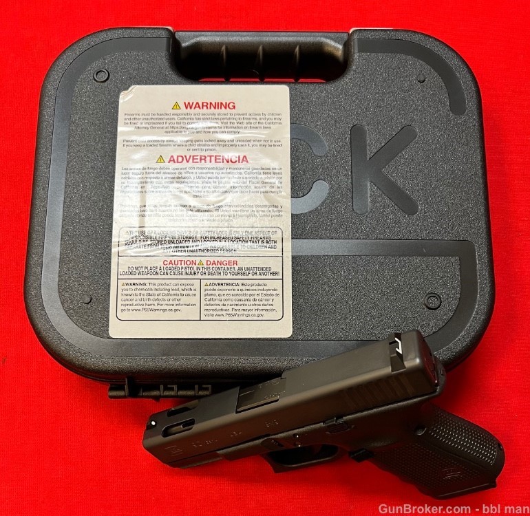 Glock 9mm Gen 4 Model 19C Compensated Pistol LIKE NEW in the BOX-img-0