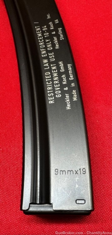 HK MP5 HK94 SP5 30rd LE Magazine - No Date Code - New and Unfired-img-2