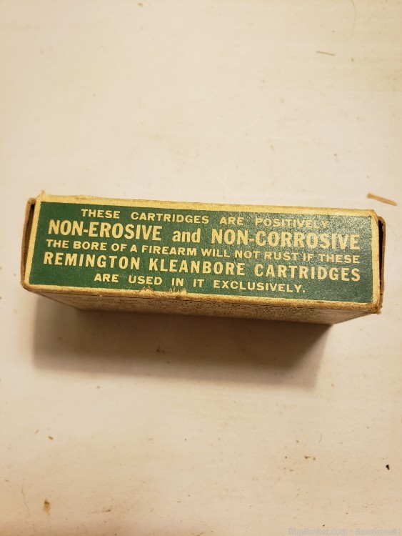 Dogbone box Remington 32 s&w smith Wesson ammo ammunition full nice!-img-1