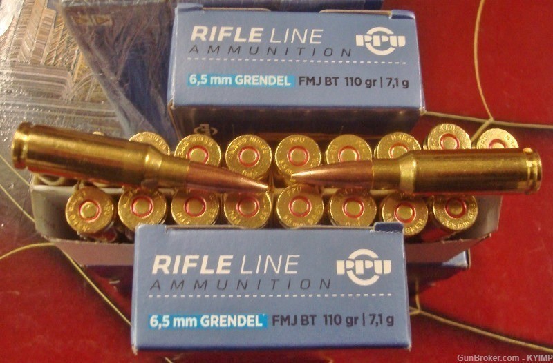 60 PPU Prvi Partizan 6.5 Grendel FMJ BT 110 gr Factory NEW BRASS ammo A484-img-1