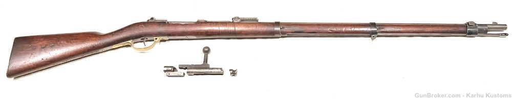 Project/parts, German Model 1871 Mauser, Erfurt manufactured.-img-0