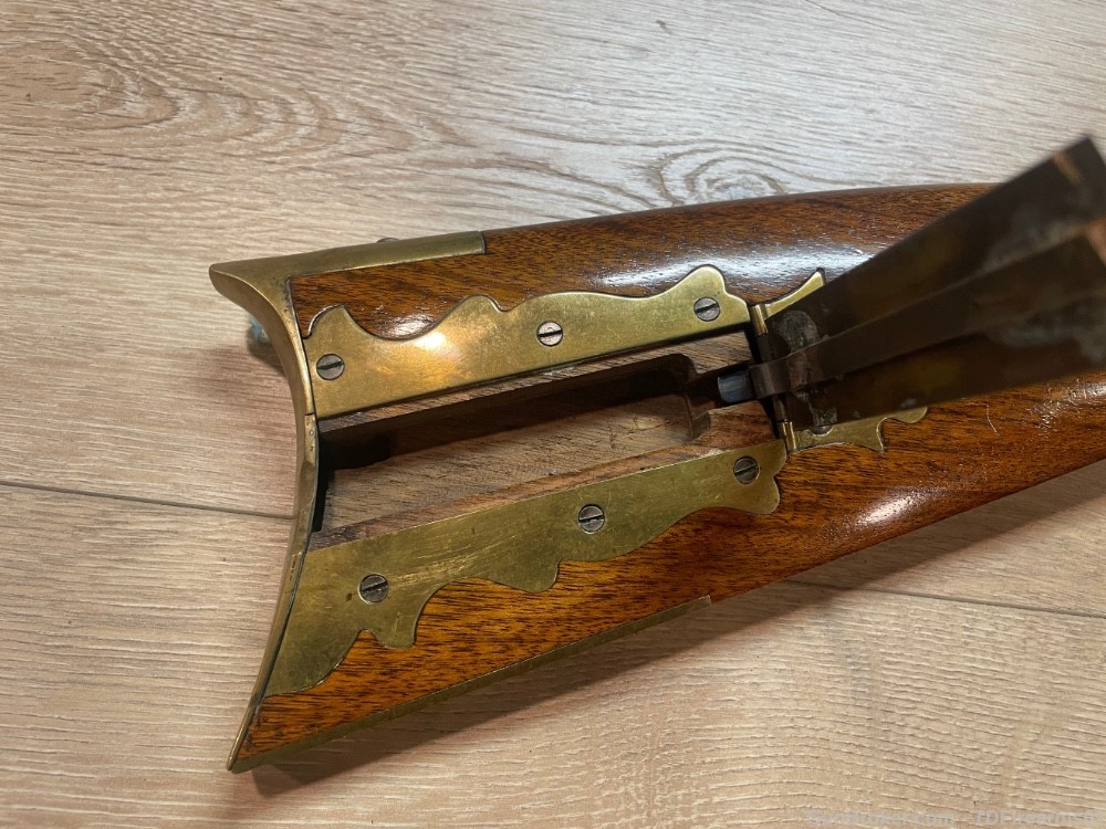 Dixie Gun Works Kentucky short rifle .40 cal double set trigger muzzleload-img-7