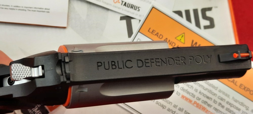 Taurus Judge Public Defender 2-441029TCPLY .45LC/.410 NIB! NR-img-11