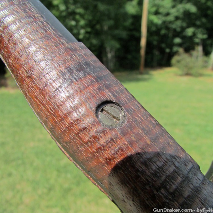 US SPRINGFIELD ARMORY MODEL 1905 BAYONET WITH CANVAS SCABBARD DATED 1914-img-3