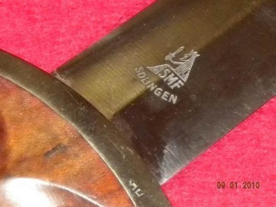 German WWII SA Dagger with Scabbard (SMF Solingen)-img-26