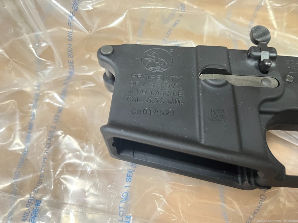 Rollmarked Colt M4A1 SOCOM Lower - Property of US Government-img-2