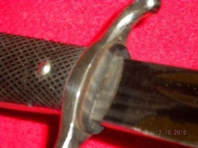 GERMAN WWII POLICE DRESS BAYONET w/ SCABBARD LONG MODEL FIRE POLICE BAYONT -img-13