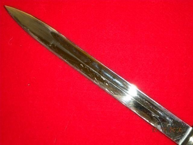 GERMAN WWII POLICE DRESS BAYONET w/ SCABBARD LONG MODEL FIRE POLICE BAYONT -img-20