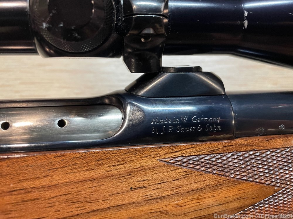 Colt Sauer sporting rifle .300 win mag W. German w/ redfield optic scarce-img-7