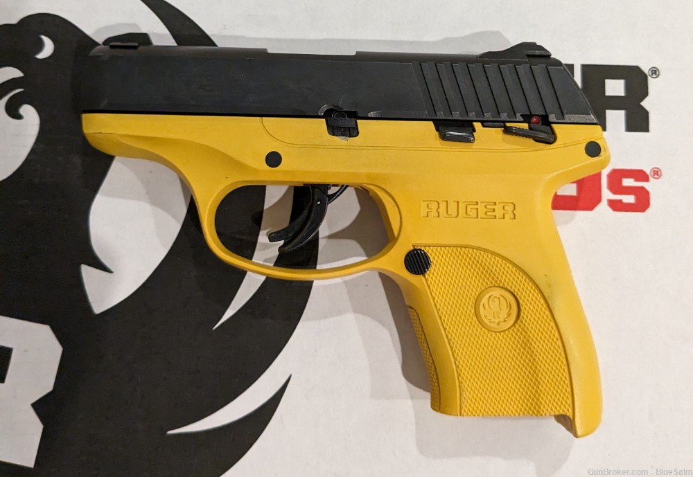 Ruger LC9S, 9mm, 7 round, Contractor Yellow, USED-img-5