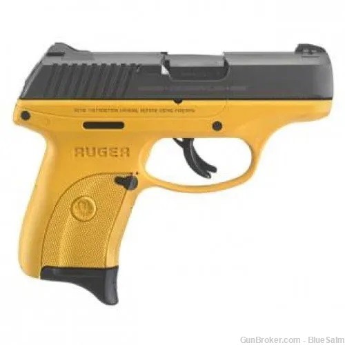 Ruger LC9S, 9mm, 7 round, Contractor Yellow, USED-img-0