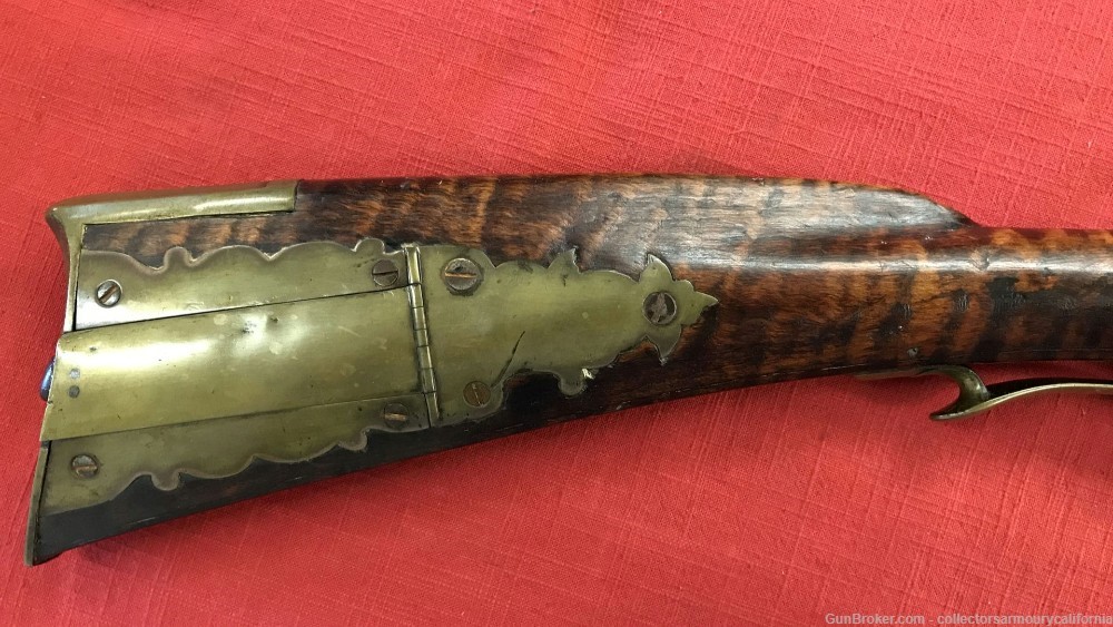 Lebanon County Pennsylvania Flintlock Kentucky Rifle By H Schultz C. 1820-img-28
