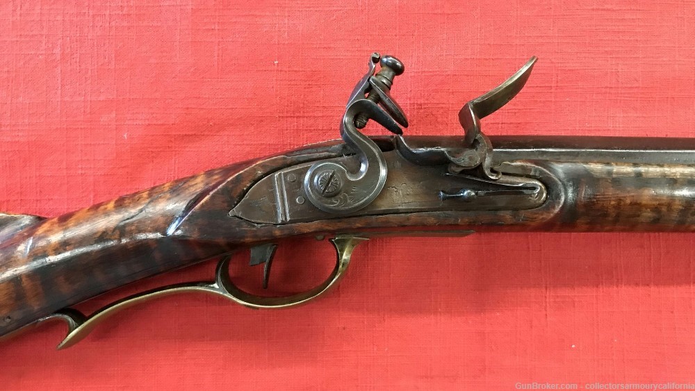 Lebanon County Pennsylvania Flintlock Kentucky Rifle By H Schultz C. 1820-img-5