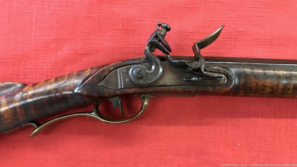 Lebanon County Pennsylvania Flintlock Kentucky Rifle By H Schultz C. 1820-img-15