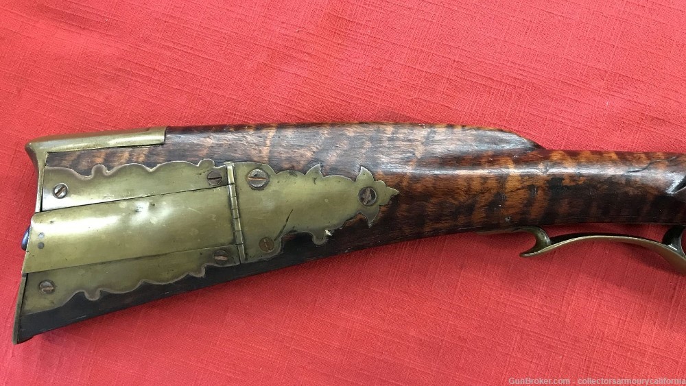 Lebanon County Pennsylvania Flintlock Kentucky Rifle By H Schultz C. 1820-img-14