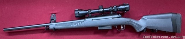 Savage Mod 220,20 ga.,22" rifled slug gun w/ scope-img-0