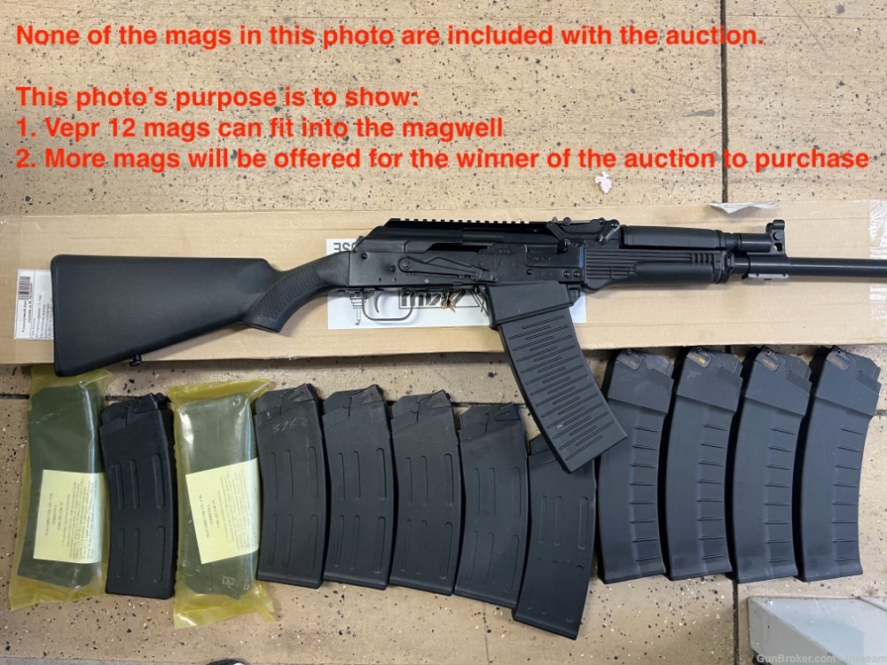 Rare Russian Saiga 12 030 IZ-433 Semi-Automatic AK Magwell Shotgun-img-15