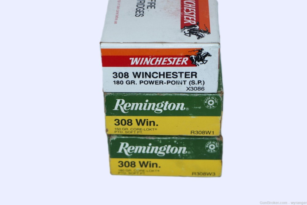 Winchester Super-X and Remington .308 Winchester - 60 Rounds-img-1