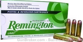 Remington L38S11 UMC Pistol Ammo 38 SPL MC 130 Gr 800 fps 50 Rnd-img-0