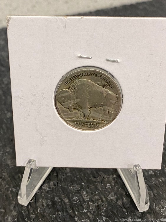 Awesome 1927 Buffalo Nickel 5 Cents-img-1