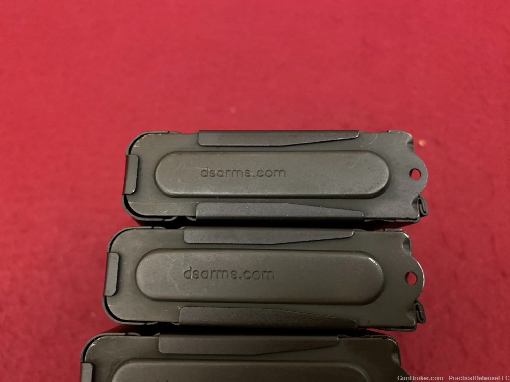 Lot of 5 Excellent Metric FAL 20rd steel magazines DSA marked 7.62 / 308-img-22