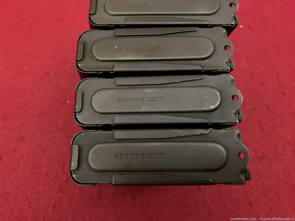 Lot of 5 Excellent Metric FAL 20rd steel magazines DSA marked 7.62 / 308-img-20