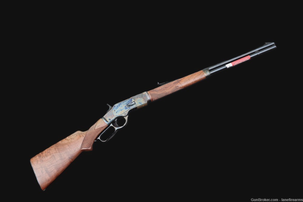 WINCHESTER 1873 DELUXE SPORTING RIFLE .357 MAG/.38 SPCL - NEW - 534259137-img-0