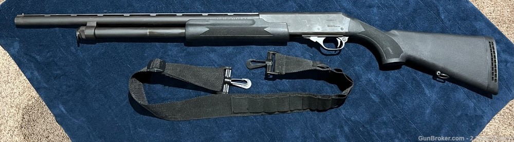 H&R 1871 Pardner Pump 20ga Shotgun 2 3/4 - 3" with 21" Barrel (40" Overall)-img-0