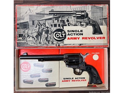 Colt 2nd Gen 1973 SAA Single Action Army 7.5" .45 SA Revolver Blued Finish