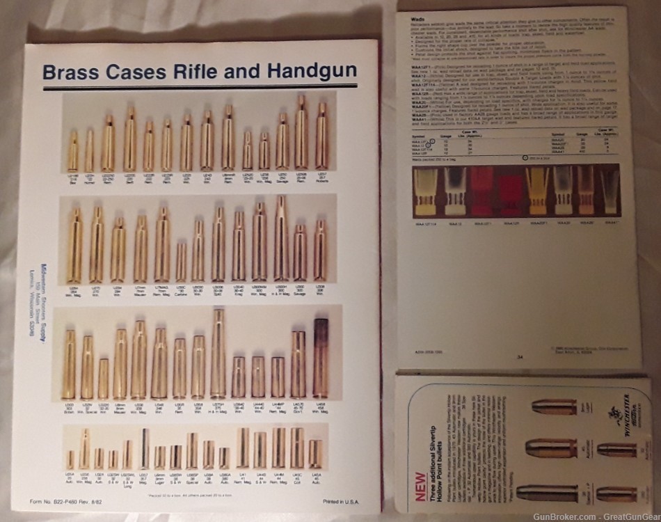 Vintage Winchester Ball Powder Loading Data 7th & 10th Edition & Ammo Guide-img-1