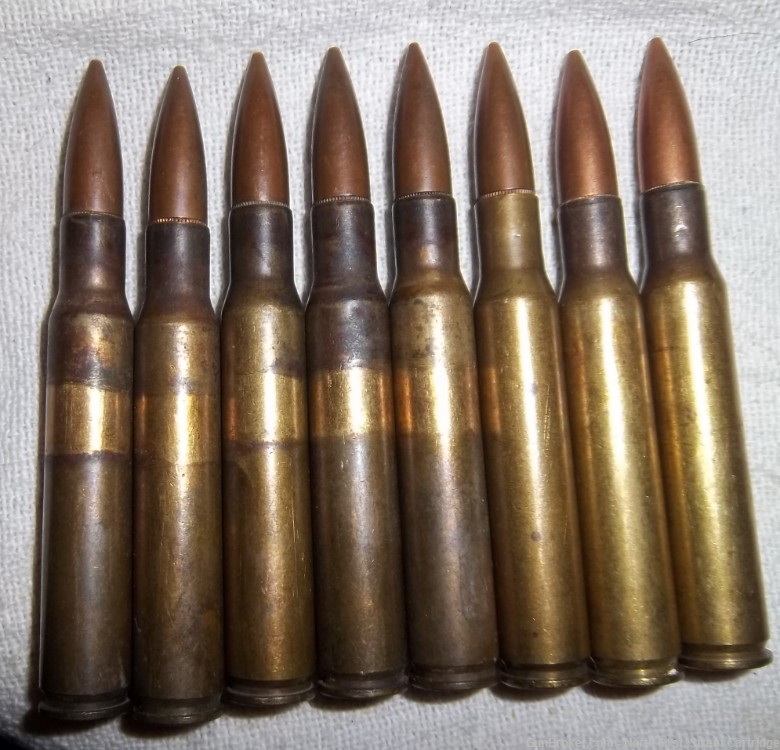30-06 1950's MIXED BALL FULL GARAND CLIP .WE OFFER LAYAWAY,PAYPAL,LOW UPS!-img-1