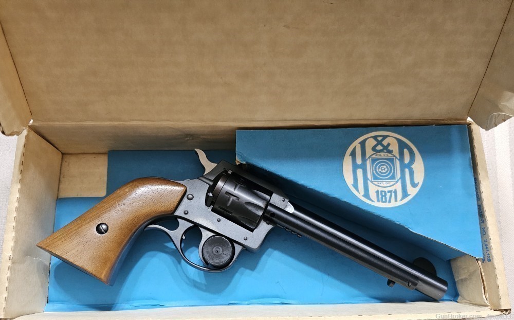 H&R 949 Revolver, 22 LR, 5 1/2" bbl, 9 Shot Cylinder-img-0