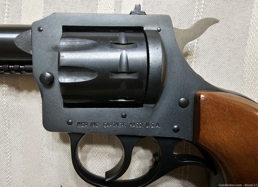 H&R 949 Revolver, 22 LR, 5 1/2" bbl, 9 Shot Cylinder-img-4