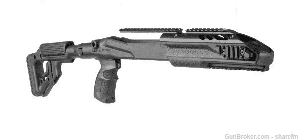 Fab Defense 10/22 Stock Pro Ruger Conversion Kit - Black-img-0