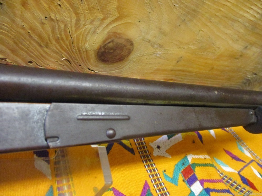 Early Daisey Pump Air Rifle With Wooden Stock! 177 Caliber.-img-3