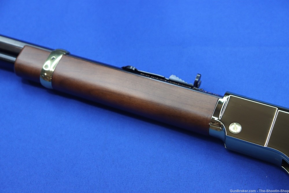 Henry Model H004V Golden Boy Rifle 17HMR BRASS FRAME Lever Action 20" 17 LA-img-11