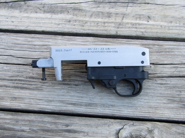 Ruger 10/22 receiver bolt trigger group action NEW silver 22LR-img-3