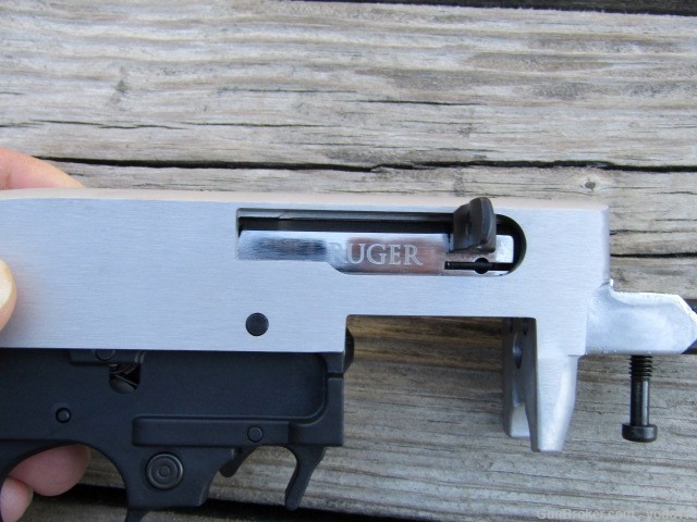Ruger 10/22 receiver bolt trigger group action NEW silver 22LR-img-1