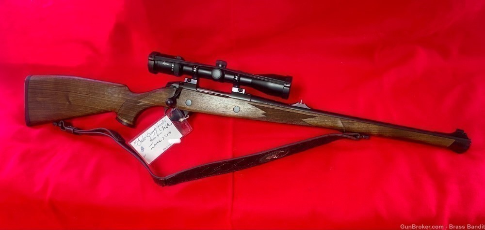 Sako 85m bavarian mannlicher 7x64 Leica scope safari Africa premium wood-img-0