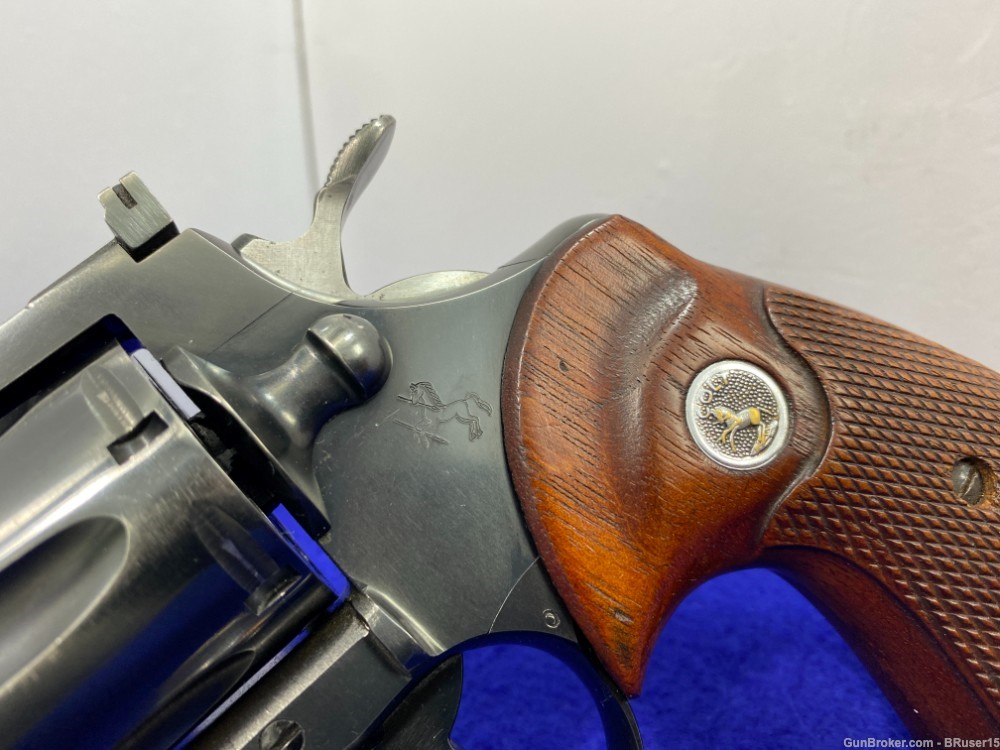 1961 Colt Three-Fifty-Seven "357" .357mag Blue 4" *RARE "PRE-PYTHON" MODEL*-img-7