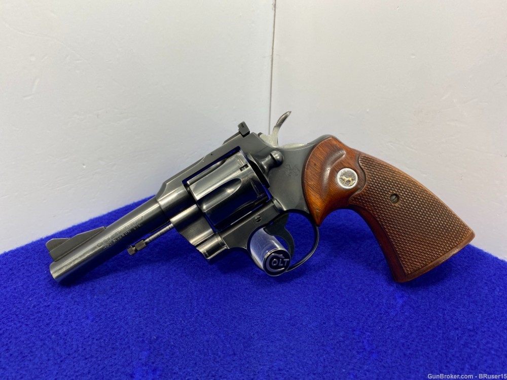 1961 Colt Three-Fifty-Seven "357" .357mag Blue 4" *RARE "PRE-PYTHON" MODEL*-img-4